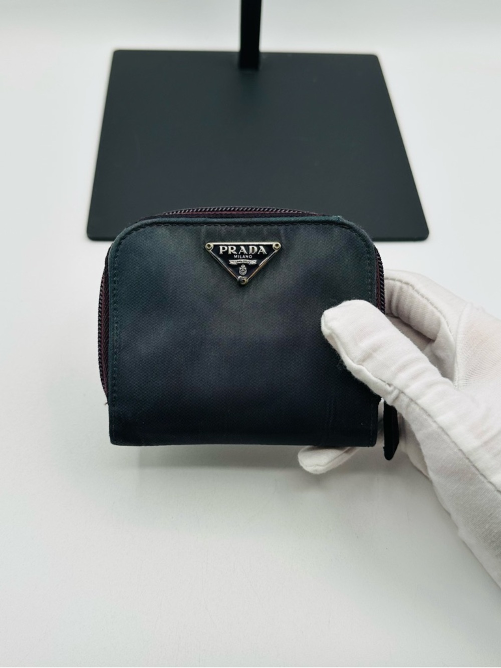 Prada Nylon Zip Wallet